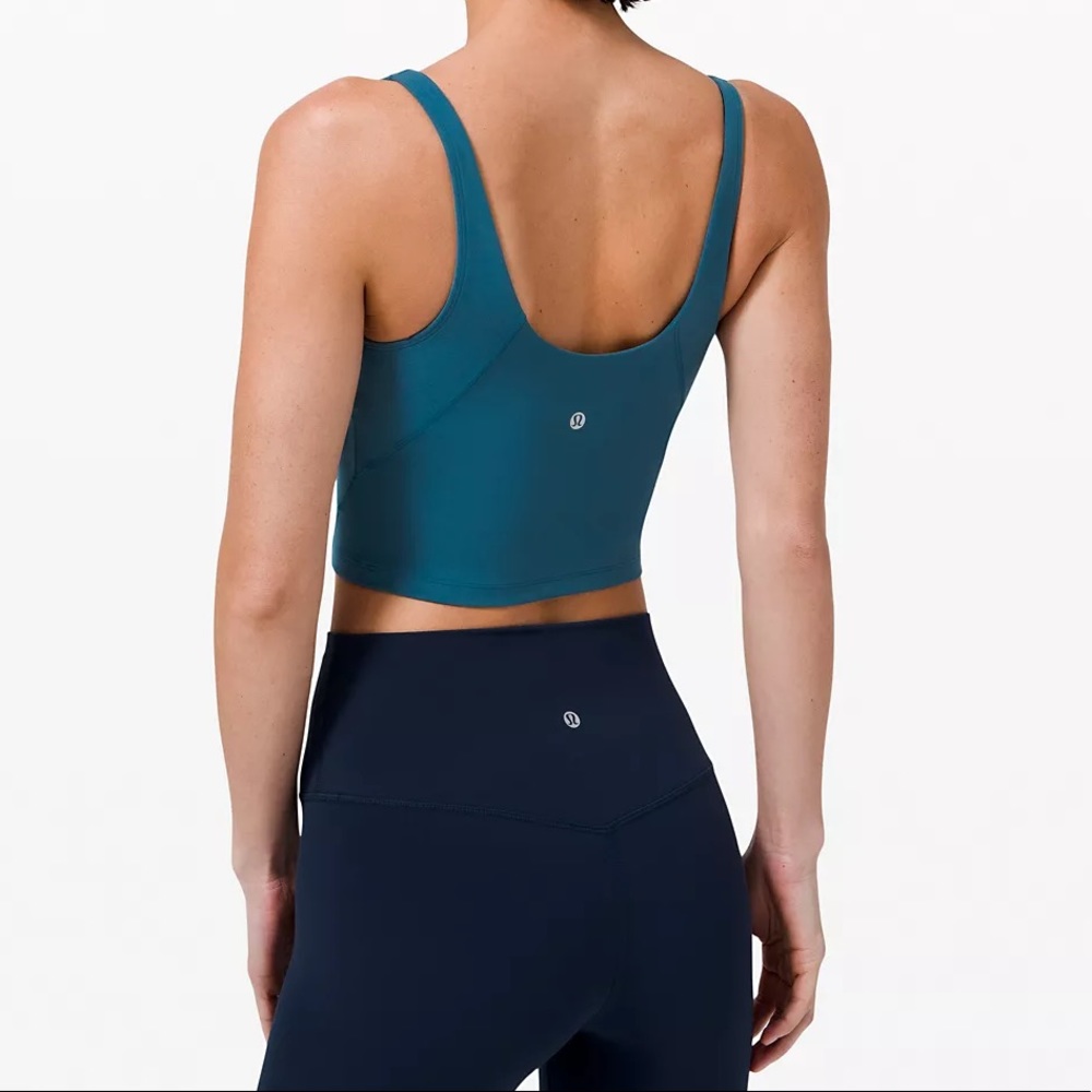 🌿NWT Lululemon Align Tank Blue Borealis - Picture 3 of 3